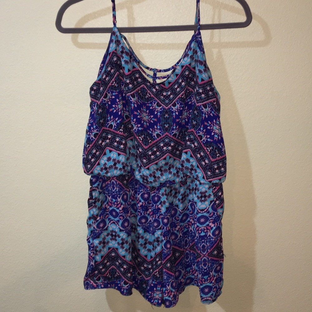 Patterned Romper - image 1